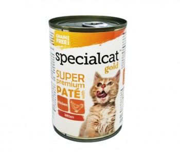 Пастет Special Cat Gold Kitten 400 г - пилешко
